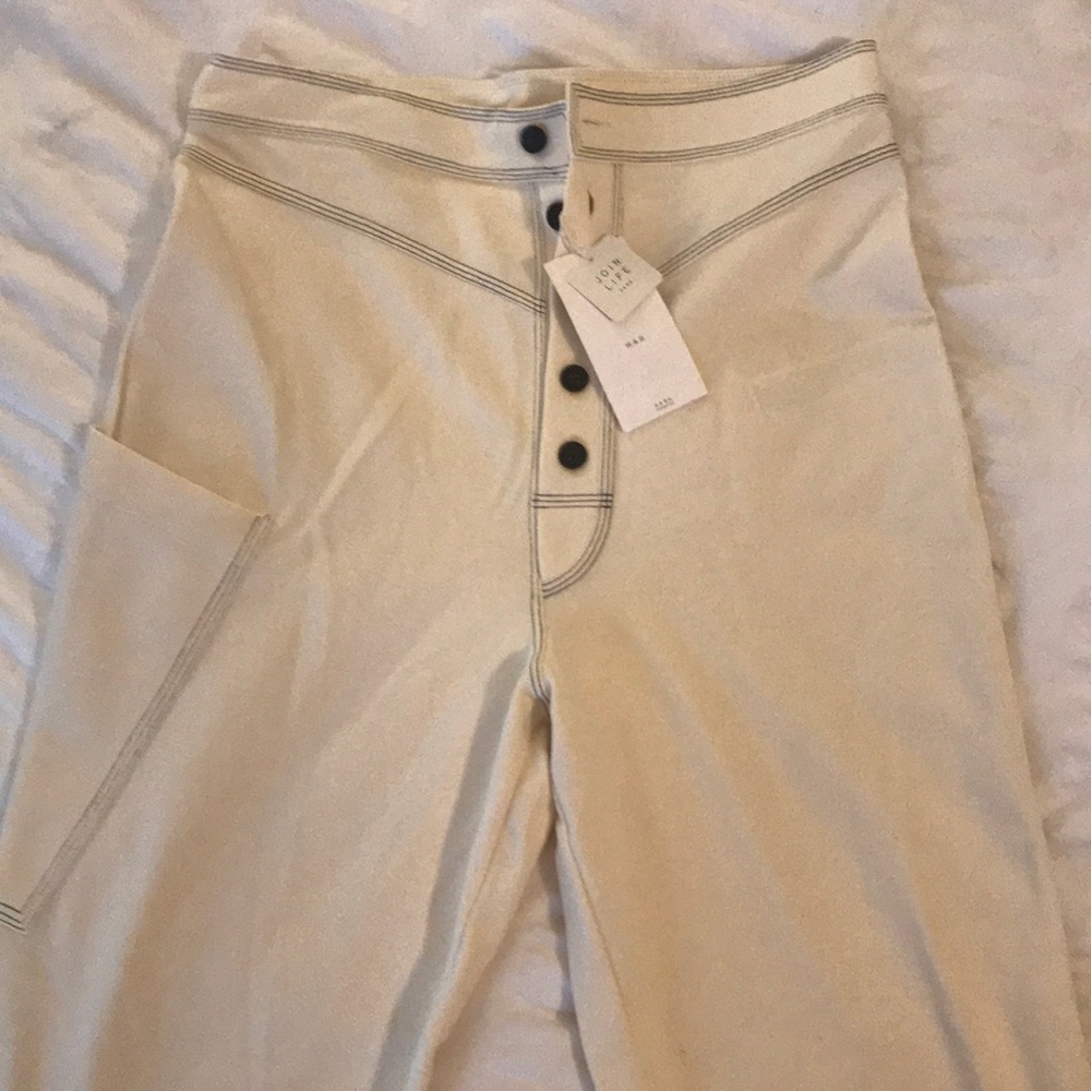 Cream coloured pants Zara W & B collection
